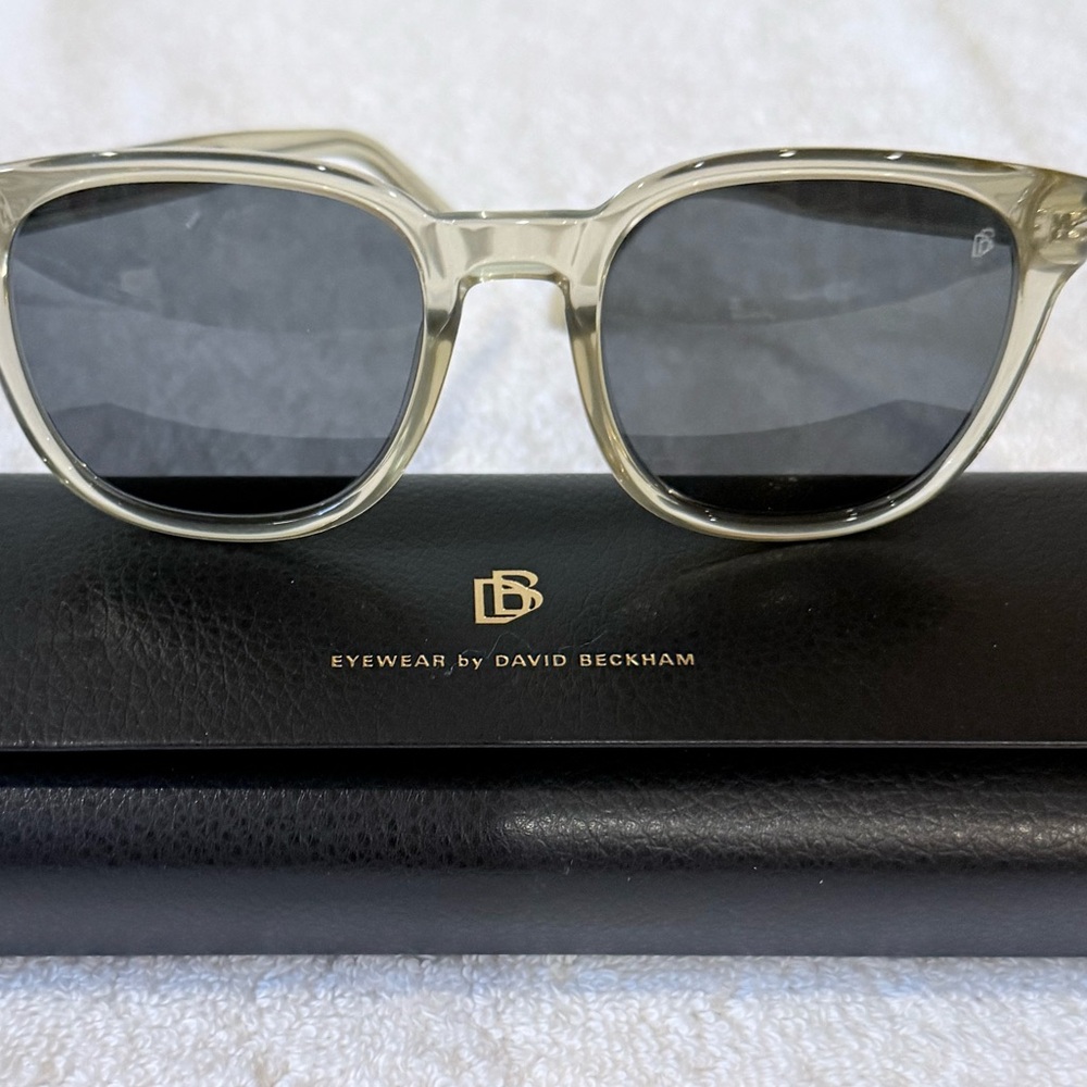 David Beckham Clear Frame Sunglasses